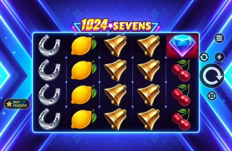 Main Screen Reels - 1024 Sevens Apparat Gaming Slots Game