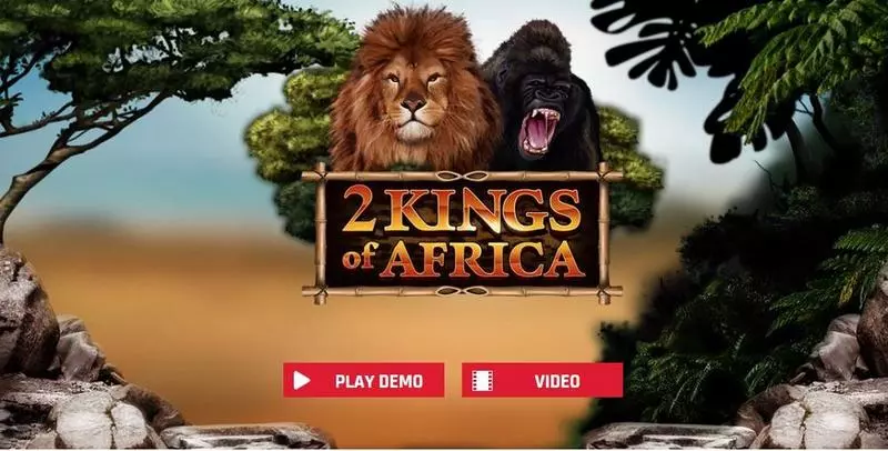 Introduction Screen - 2 Kings of Africa Red Rake Gaming Slots Game