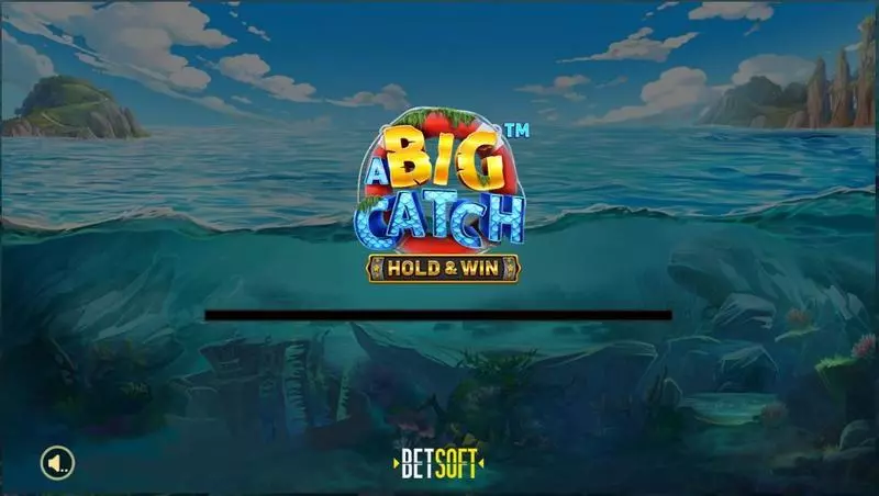 Introduction Screen - A Big Catch – HOLD and WIN BetSoft Slots Game