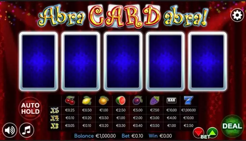 Main Screen Reels - Abracardabra  Betdigital Slots Game