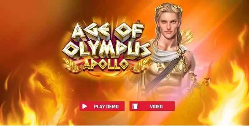 Introduction Screen - Age of Olympus: Apollo Red Rake Gaming Slots Game