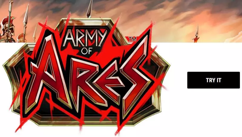 Introduction Screen - Army Of Ares Hacksaw Gaming Slots Game