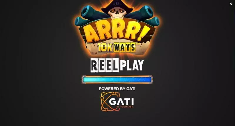 Introduction Screen - ARRR! 10K Ways ReelPlay Slots Game