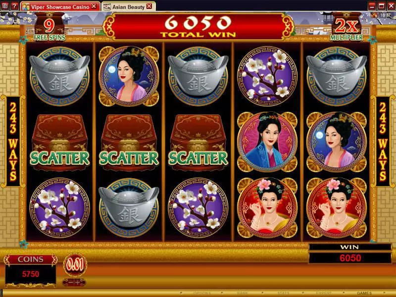 Bonus 2 - Asian Beauty Microgaming Slots Game
