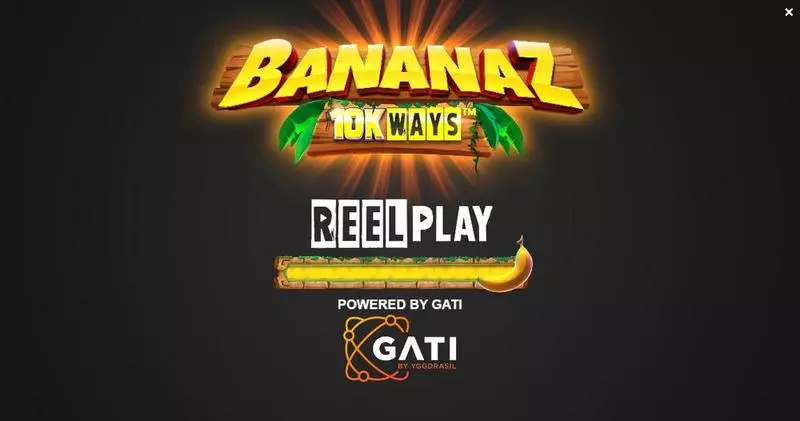 Introduction Screen - Bananaz 10K Ways ReelPlay Slots Game