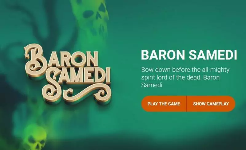 Info and Rules - Baron Samedi Yggdrasil Slots Game
