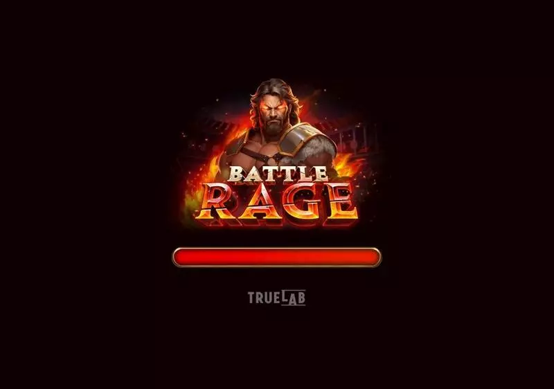 Introduction Screen - Battle Rage TrueLab Games Slots Game