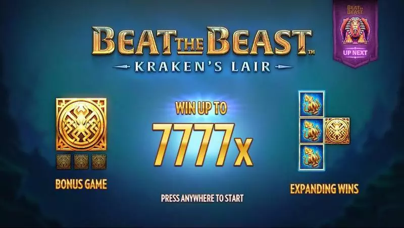 Bonus 1 - Beat the Beast: Kraken's Lair Thunderkick Slots Game