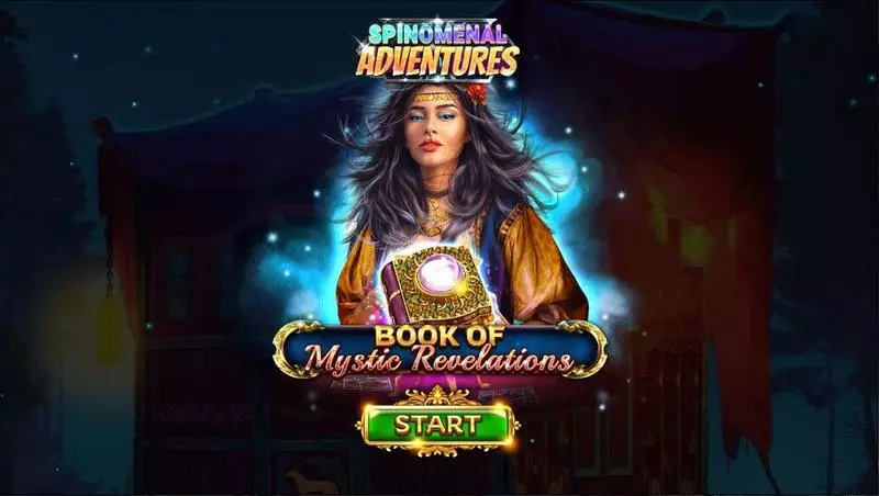 Introduction Screen - Book Of Mystic Revelations Spinomenal Slots Game