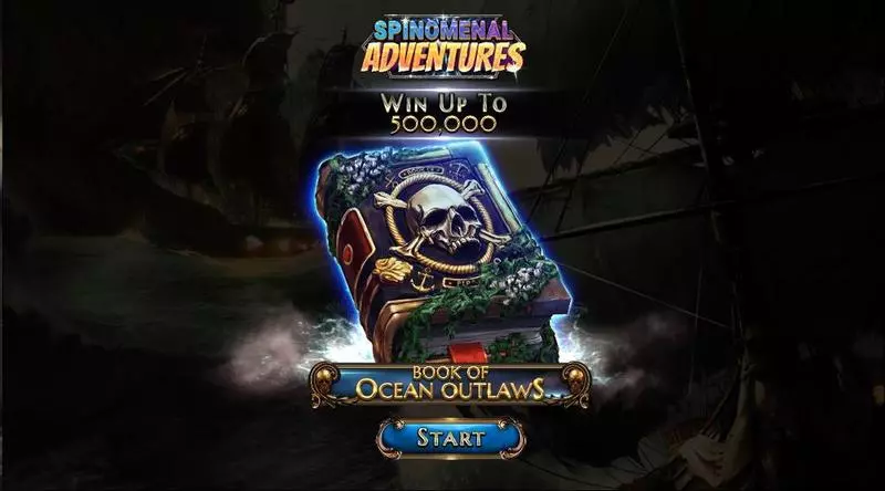 Introduction Screen - Book Of Ocean Outlaws Spinomenal Slots Game