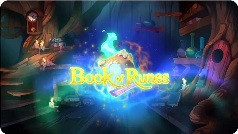 Introduction Screen - Book of Runes Mancala Gaming Slots Game