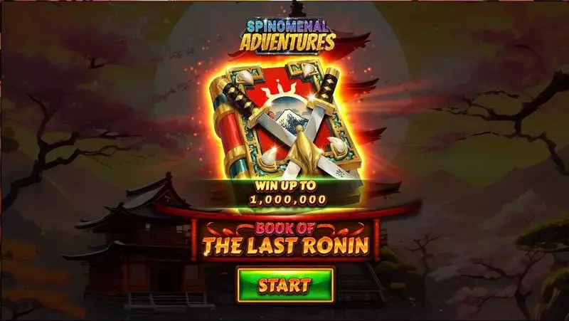 Introduction Screen - Book Of The Last Ronin Spinomenal Slots Game
