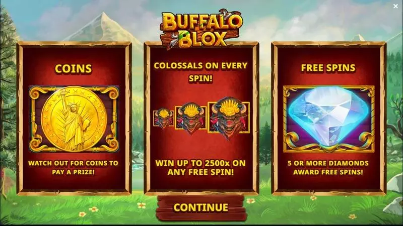 Free Spins Feature - Buffalo Blox Gigablox Jelly Entertainment Slots Game