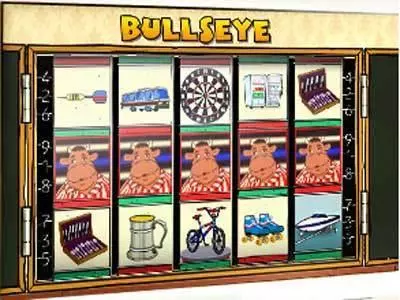 Main Screen Reels - Bullseye iGlobal Media Slots Game