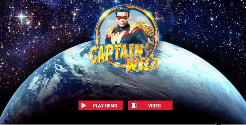 Introduction Screen - Captain Wild Red Rake Gaming Slots Game