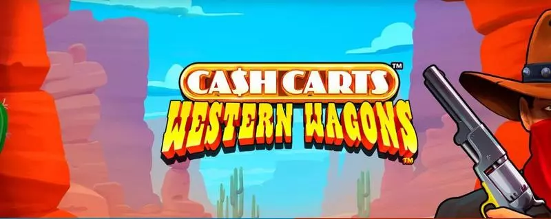 Introduction Screen - Cash Carts Western Wagons Snowborn Games Slots Game