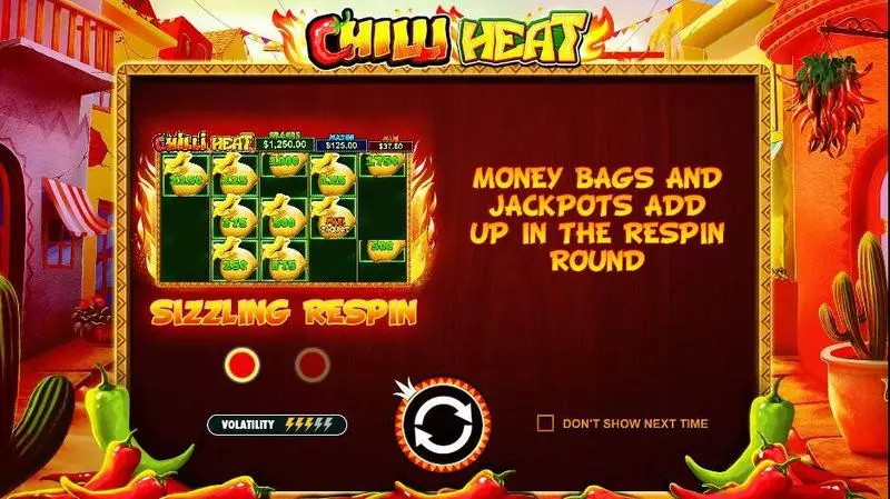 Info and Rules - Chilli Heat Pragmatic Play Slots Game