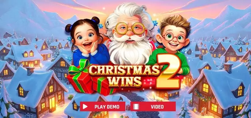 Introduction Screen - Christmas Wins 2 Red Rake Gaming Slots Game
