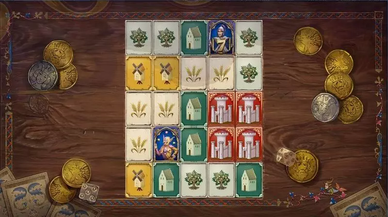 Main Screen Reels - Cluster Kingdom Elk Studios Slots Game