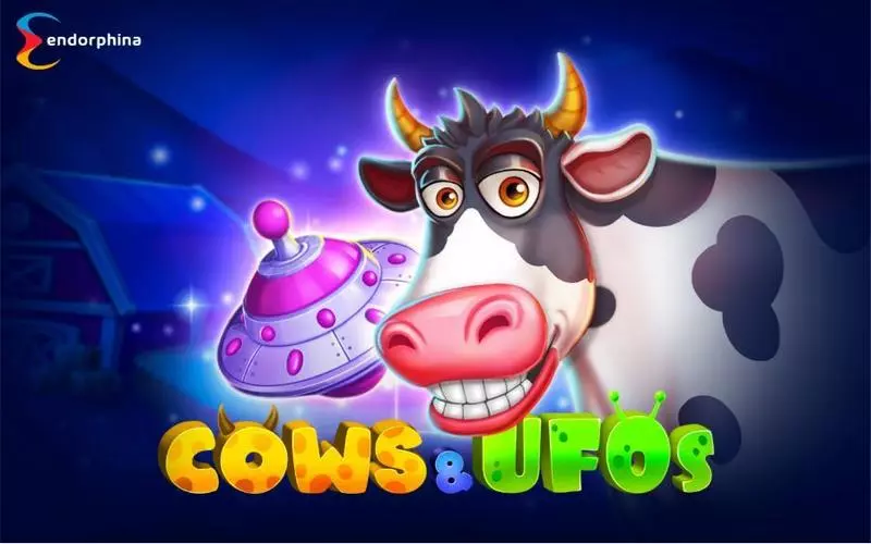 Introduction Screen - Cows & UFOs Endorphina Slots Game