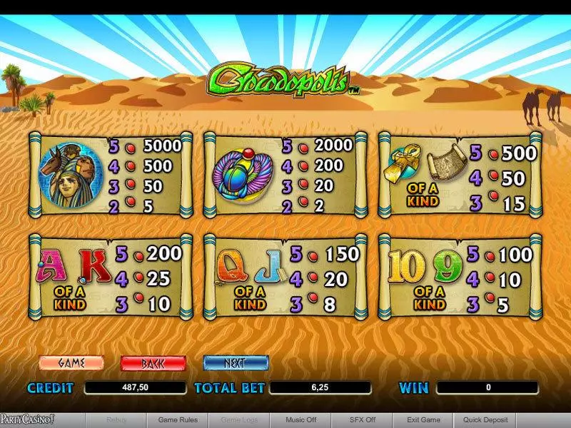 Info and Rules - Crocodopolis bwin.party Slots Game