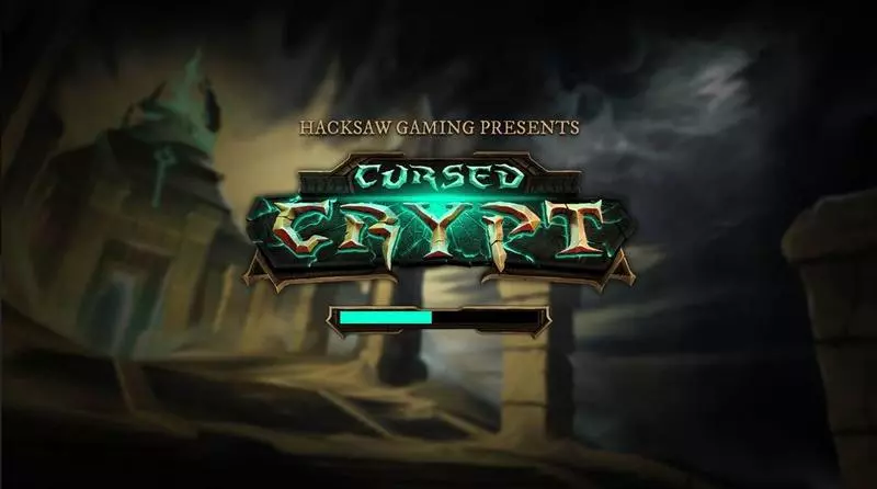 Introduction Screen - Cursed Crypt Hacksaw Gaming Slots Game