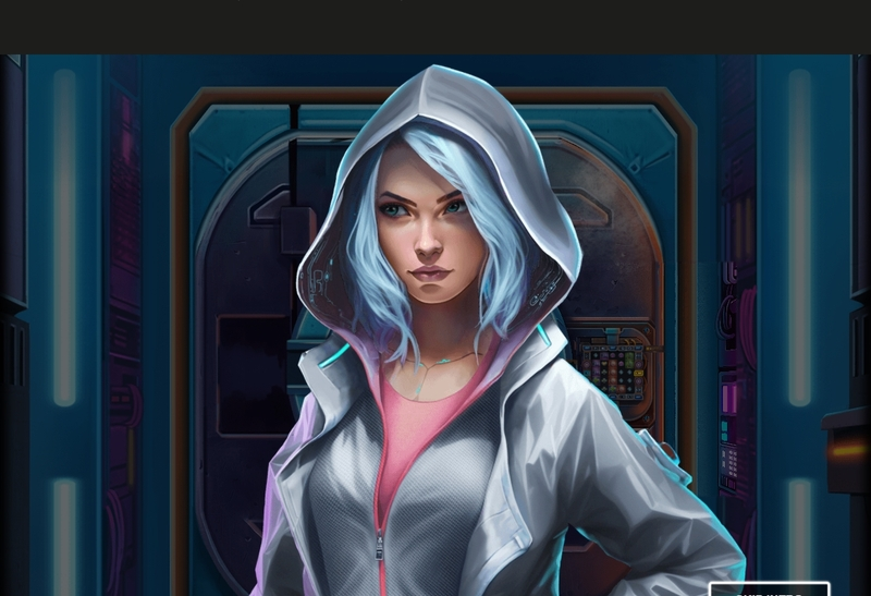 Introduction Screen - Cyber Vault Four Leaf Gaming Slots Game