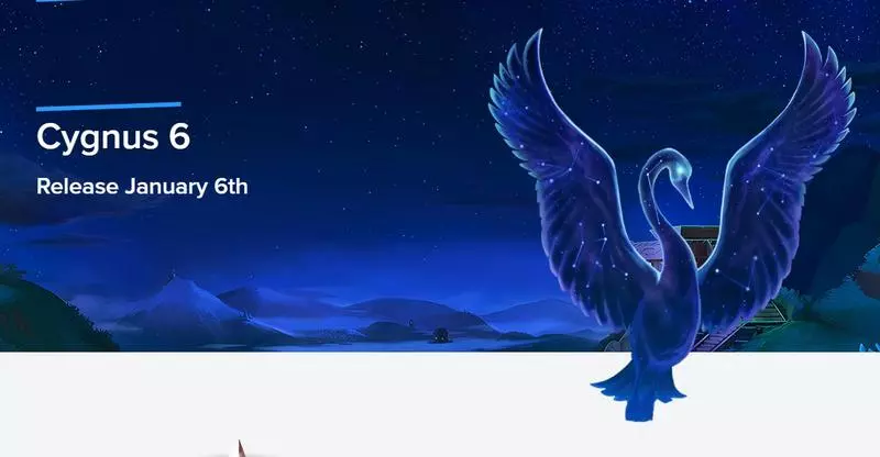 Introduction Screen - Cygnus 6 Elk Studios Slots Game