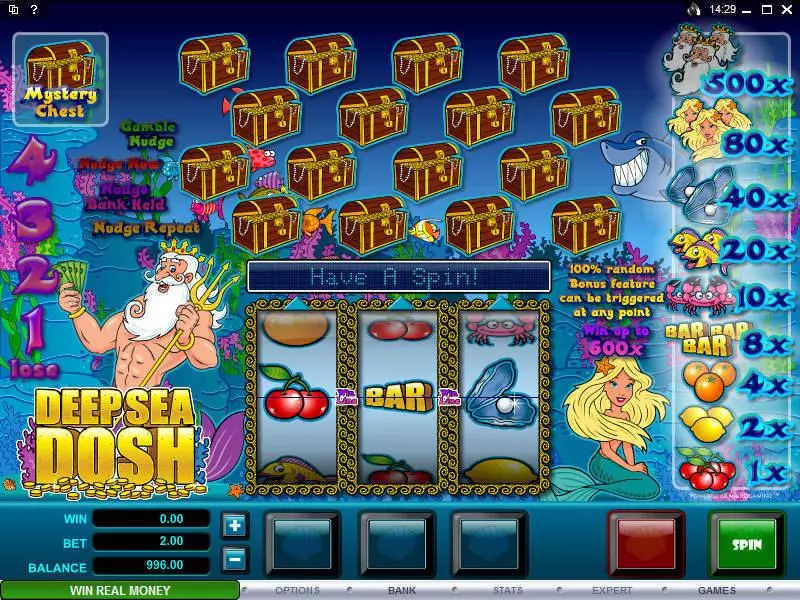 Bonus 1 - Deep Sea Dosh Microgaming Slots Game