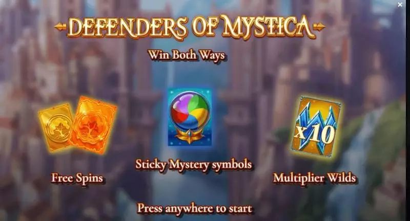 Info and Rules - Defenders of Mystica Yggdrasil Slots Game