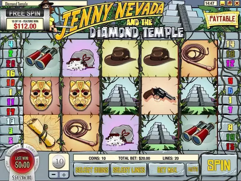 Bonus 2 - Diamond Temple Rival Slots Game