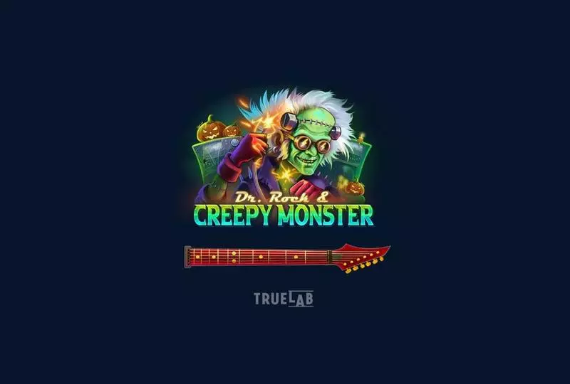 Introduction Screen - Dr Rock & Creepy Monster TrueLab Games Slots Game