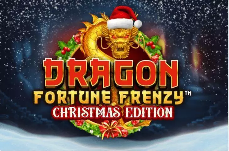 Introduction Screen - Dragon Fortune Frenzy Christmas Edition Dragon Gaming Slots Game