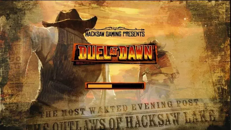 Introduction Screen - Duel At Dawn Hacksaw Gaming Slots Game