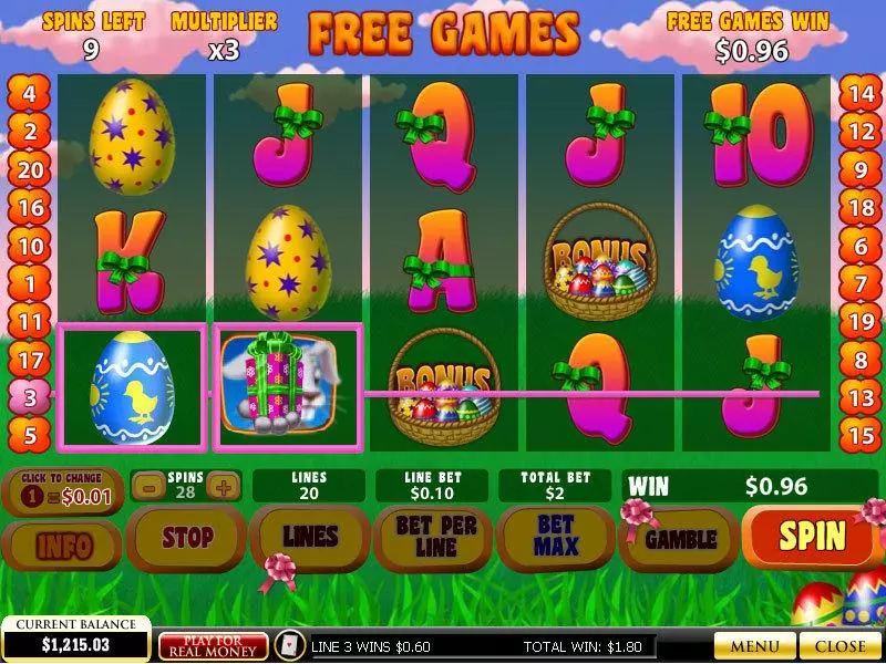 Bonus 2 - Easter Surprise PlayTech Slots Game