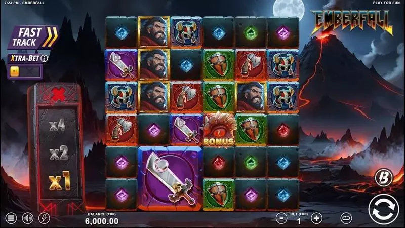 Main Screen Reels - Emberfall Slotmill Slots Game