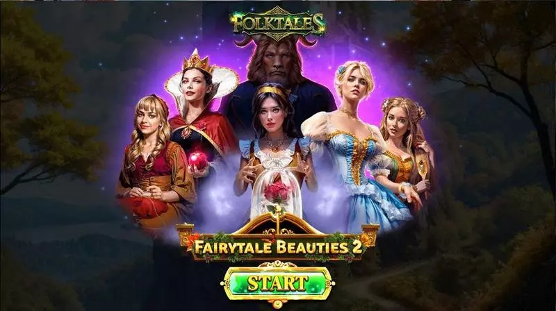 Introduction Screen - Fairytale Beauties 2 Spinomenal Slots Game