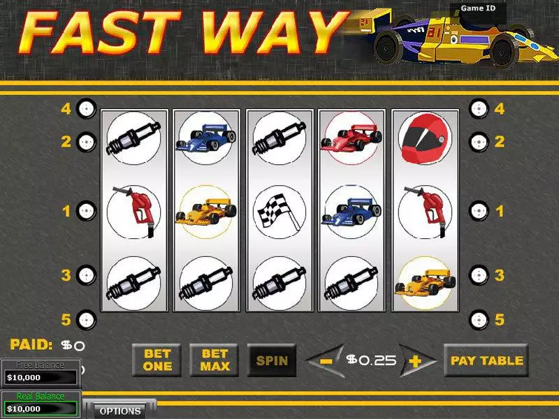 Main Screen Reels - Fast Way DGS Slots Game