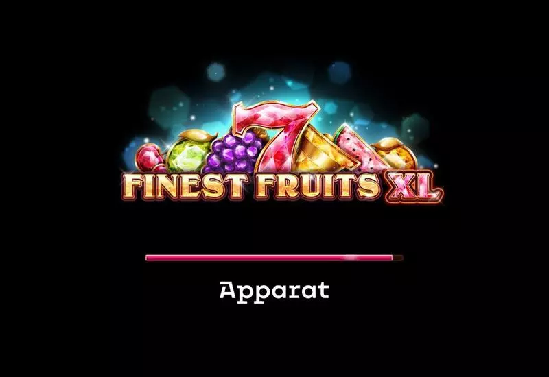 Introduction Screen - Finest Fruits XL Apparat Gaming Slots Game
