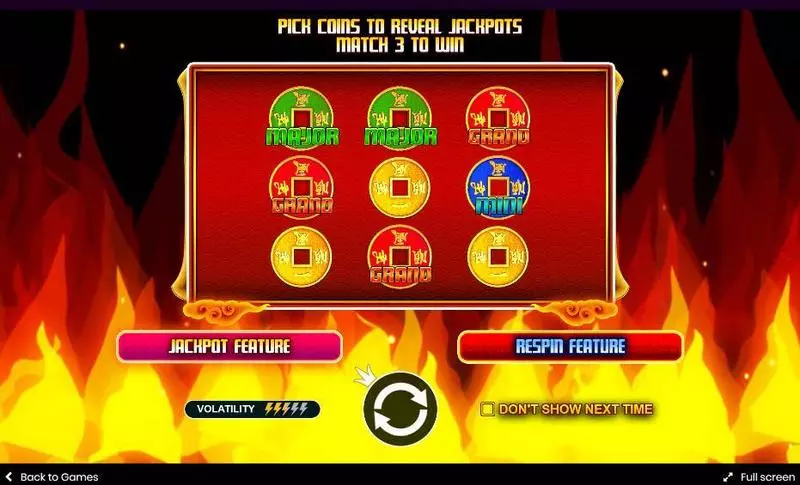 Info and Rules - Fire 88 Pragmatic Play Slots Game