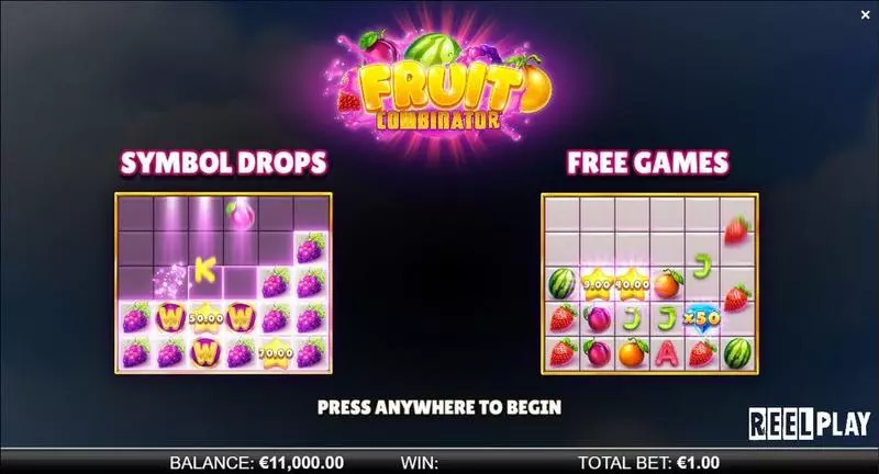 Info and Rules - Fruit Combinator ReelPlay Slots Game