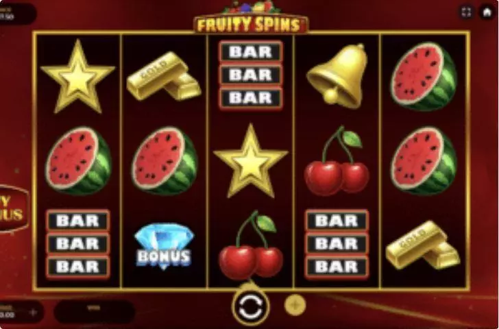 Main Screen Reels - Fruity Spins Dragon Gaming Slots Game