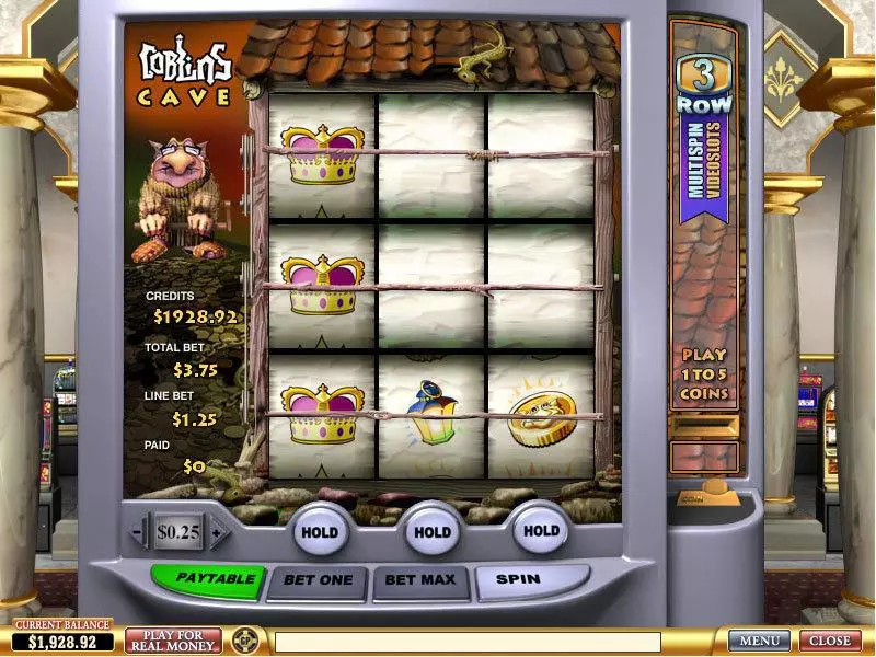 Bonus 1 - Goblin's Cave PlayTech Slots Game