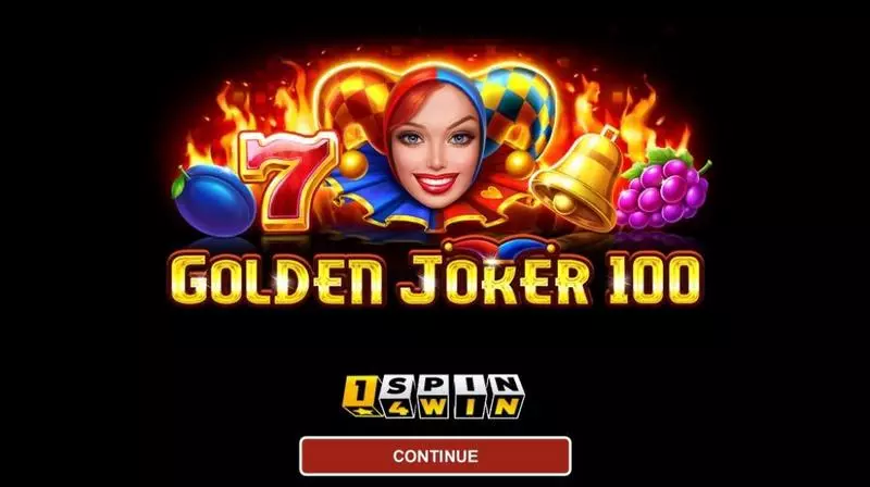Introduction Screen - Golden Joker 100 Hold And Win  Slots Game