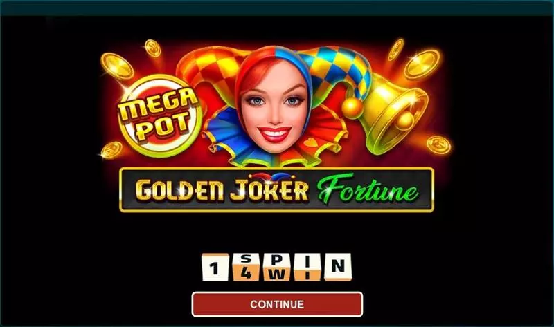 Introduction Screen - Golden Joker Fortune 1Spin4Win Slots Game