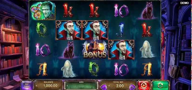Main Screen Reels - Halloween Wins 2 Red Rake Gaming Slots Game