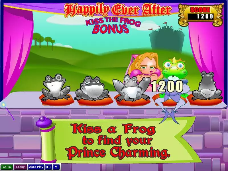 Bonus 2 - Happily Ever After Wizard Gaming Slots Game