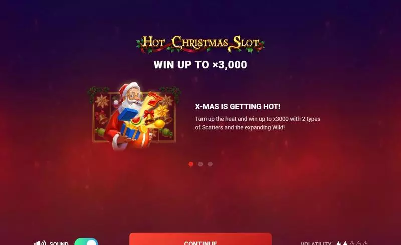 Info and Rules - Hot Christmas Slot TrueLab Games Slots Game