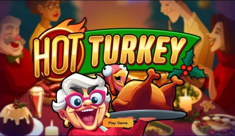 Introduction Screen - Hot Turkey Thunderkick Slots Game