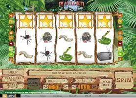 Main Screen Reels - I'm a Celebrity, Get Me Out Of Here iGlobal Media Slots Game